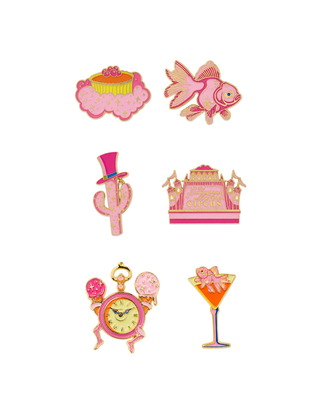 Luxurious Enamel Pins
